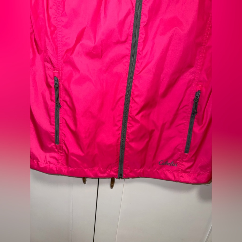 Cabela's Hot Pink Zipper Jacket. SP 30. Size-S/P - Picture 4 of 6
